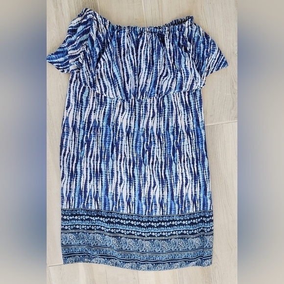 beachlunchlounge Dresses & Skirts - Off The Shoulder Beach Lunch Lounge Dress or Cover Up Soft, Light XS